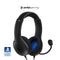 PDP Gaming LVL40 Wired Stereo Headset With Noise Cancelling Microphone: Black - PS5/PS4